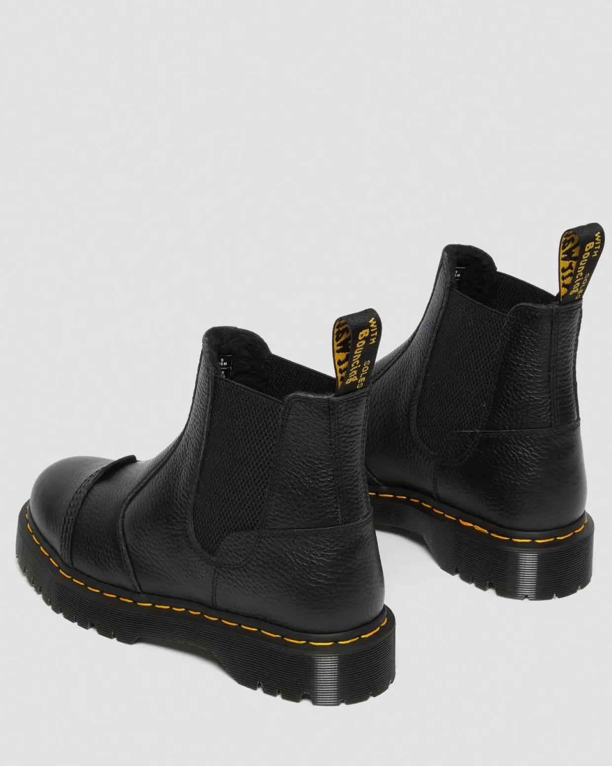 GIFTS Dr. Martens Stivaletti Chelsea Platform 2976 Bex Con Rivestimento Interno In Pelliccia Sintetica