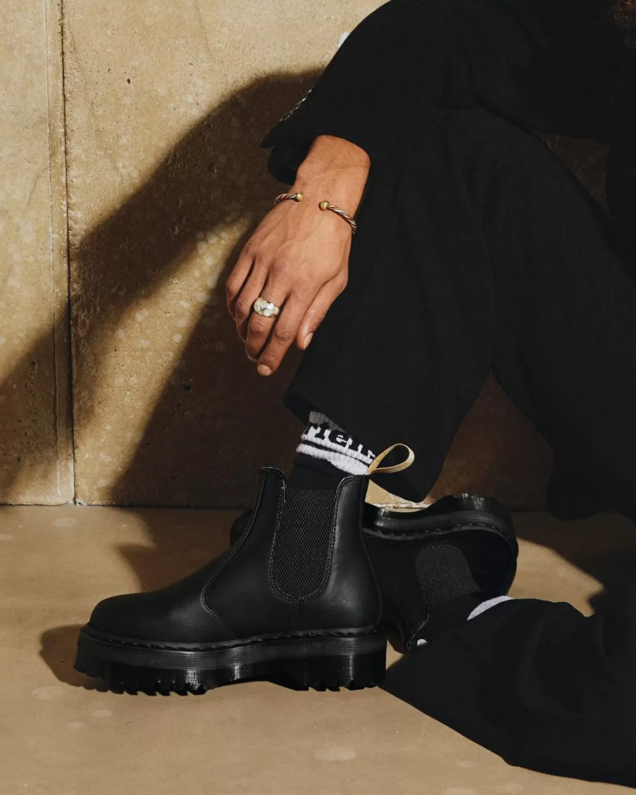 WOMENS Dr. Martens Stivaletti Chelsea Platform 2976 Felix Vegan