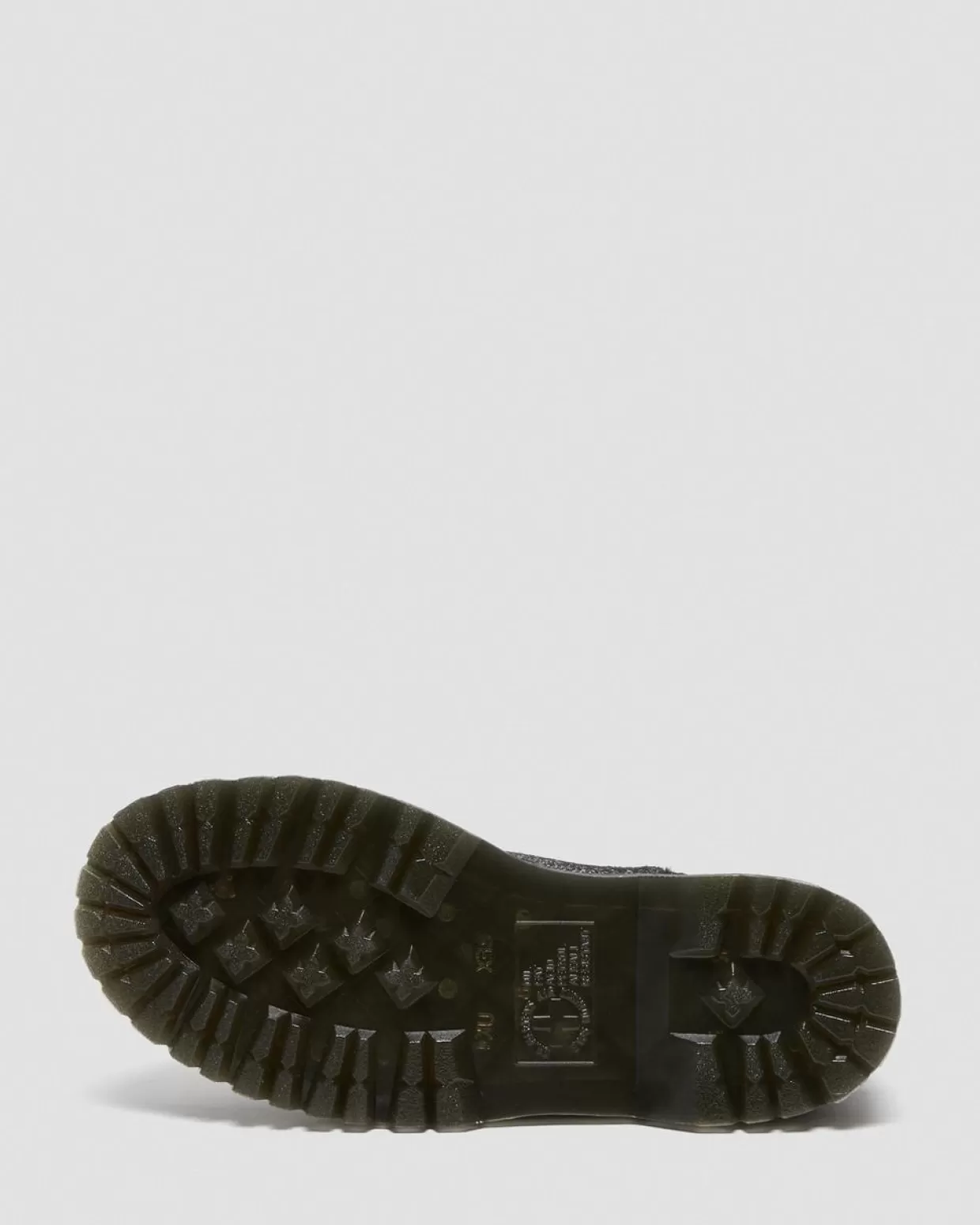 WOMENS Dr. Martens Stivaletti Chelsea Platform 2976 In Pelle Laminata Con Rivestimento Interno In Pelliccia Sintetica