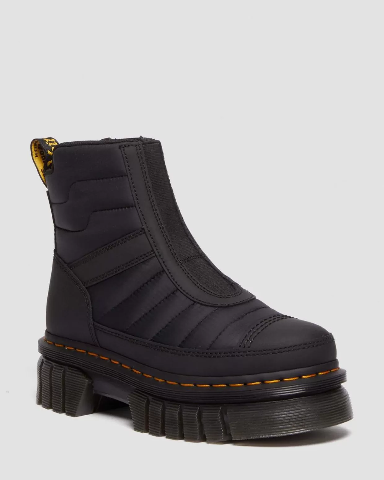WOMENS Dr. Martens Stivaletti Chelsea platform Audrick trapuntati