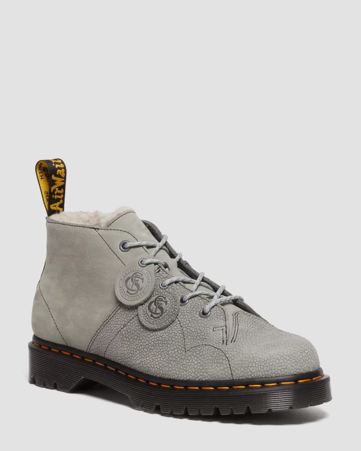 UNISEX Dr. Martens Stivaletti Church in pelle nabuk