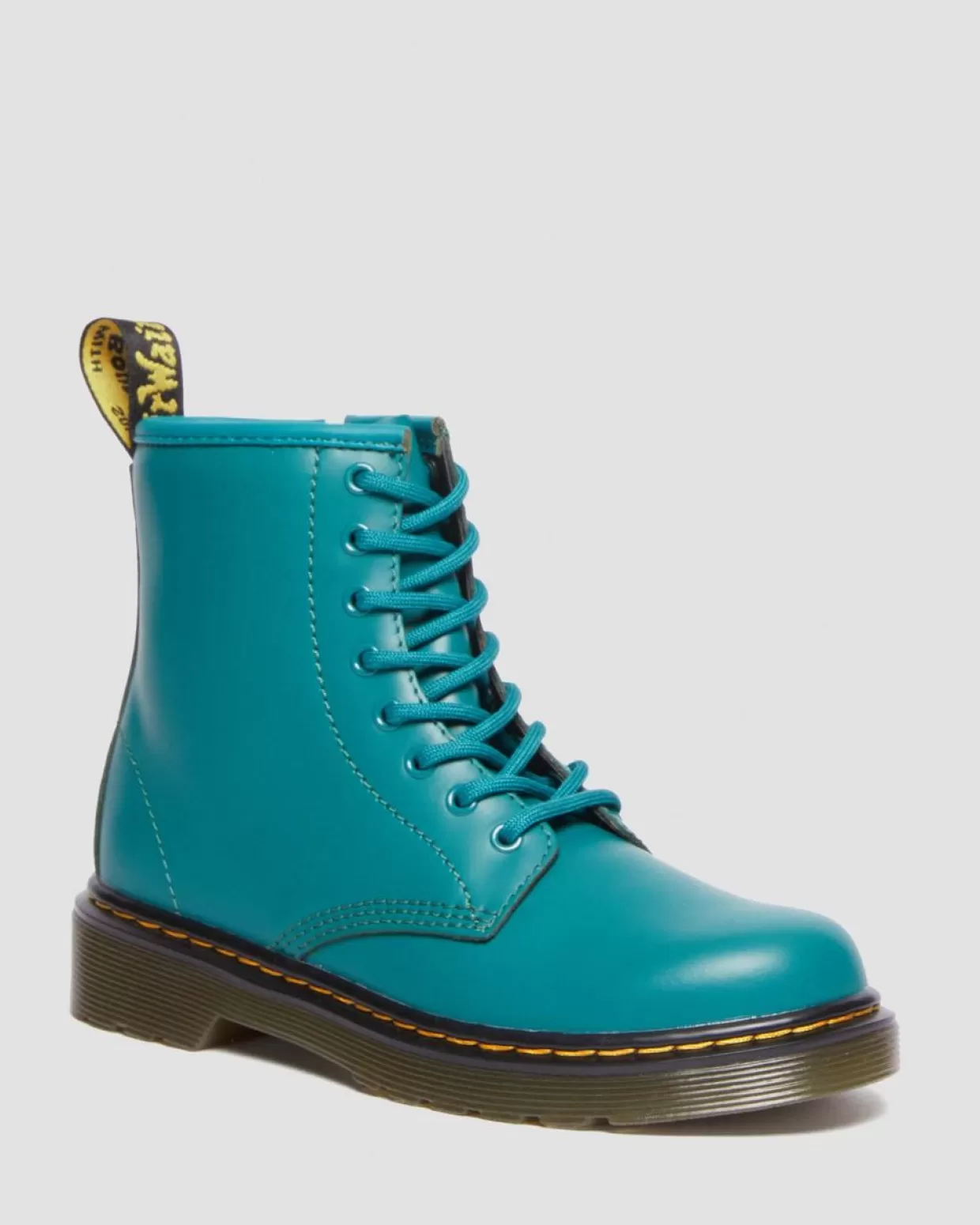 KIDS Dr. Martens Stivaletti per ragazzi stringati 1460 in pelle scamosciata neutra