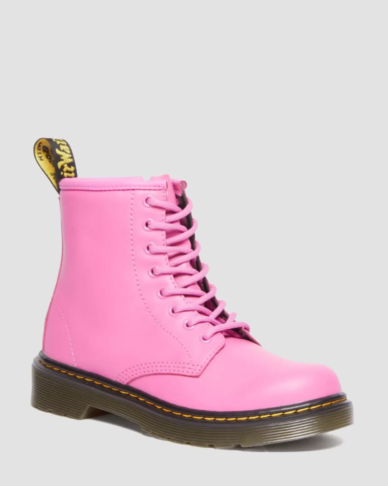 KIDS Dr. Martens Stivaletti per ragazzi stringati 1460 in pelle scamosciata neutra