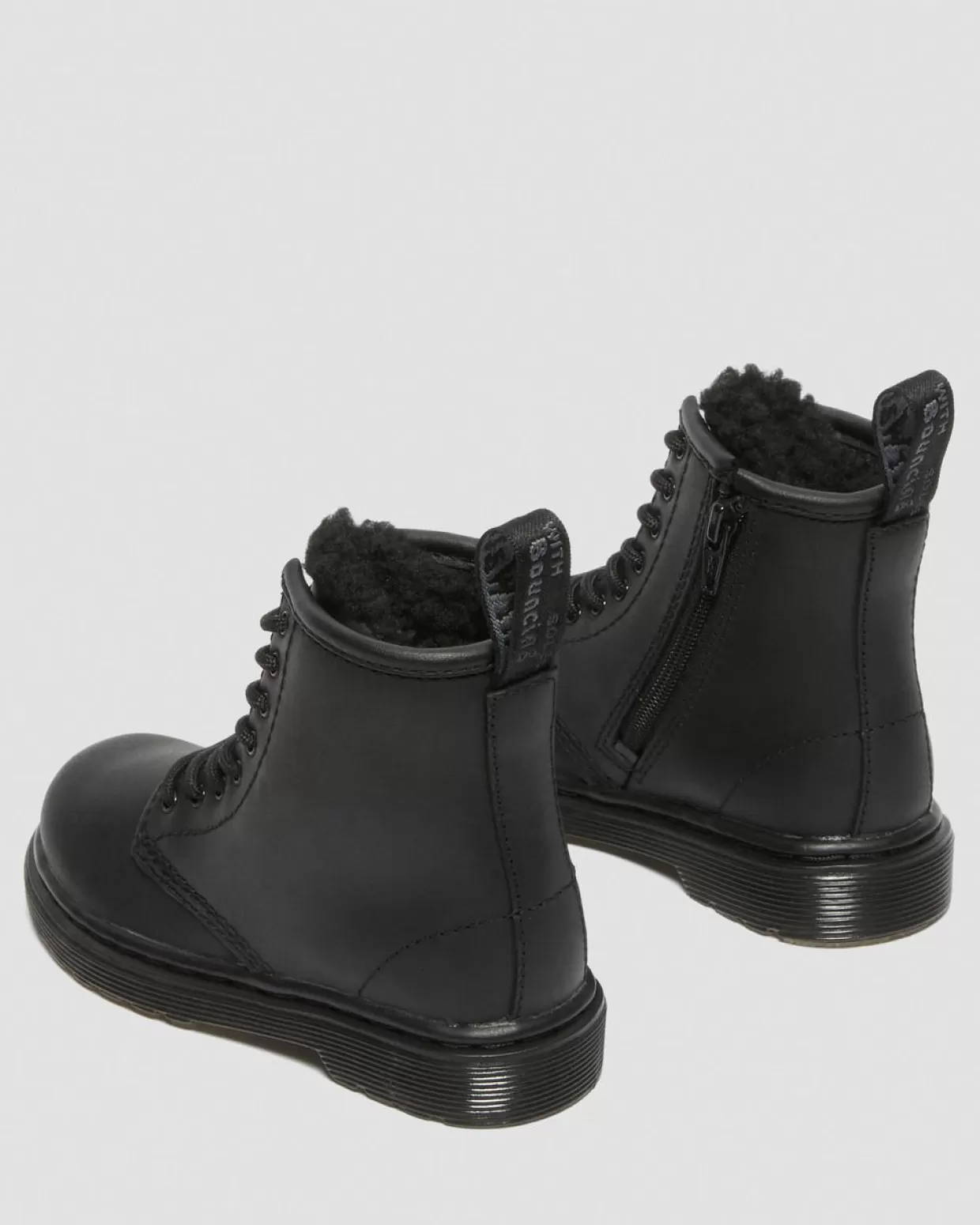 KIDS Dr. Martens Stivaletti primi passi 1460 Serena di pelle con rivestimento in pelliccia sintetica