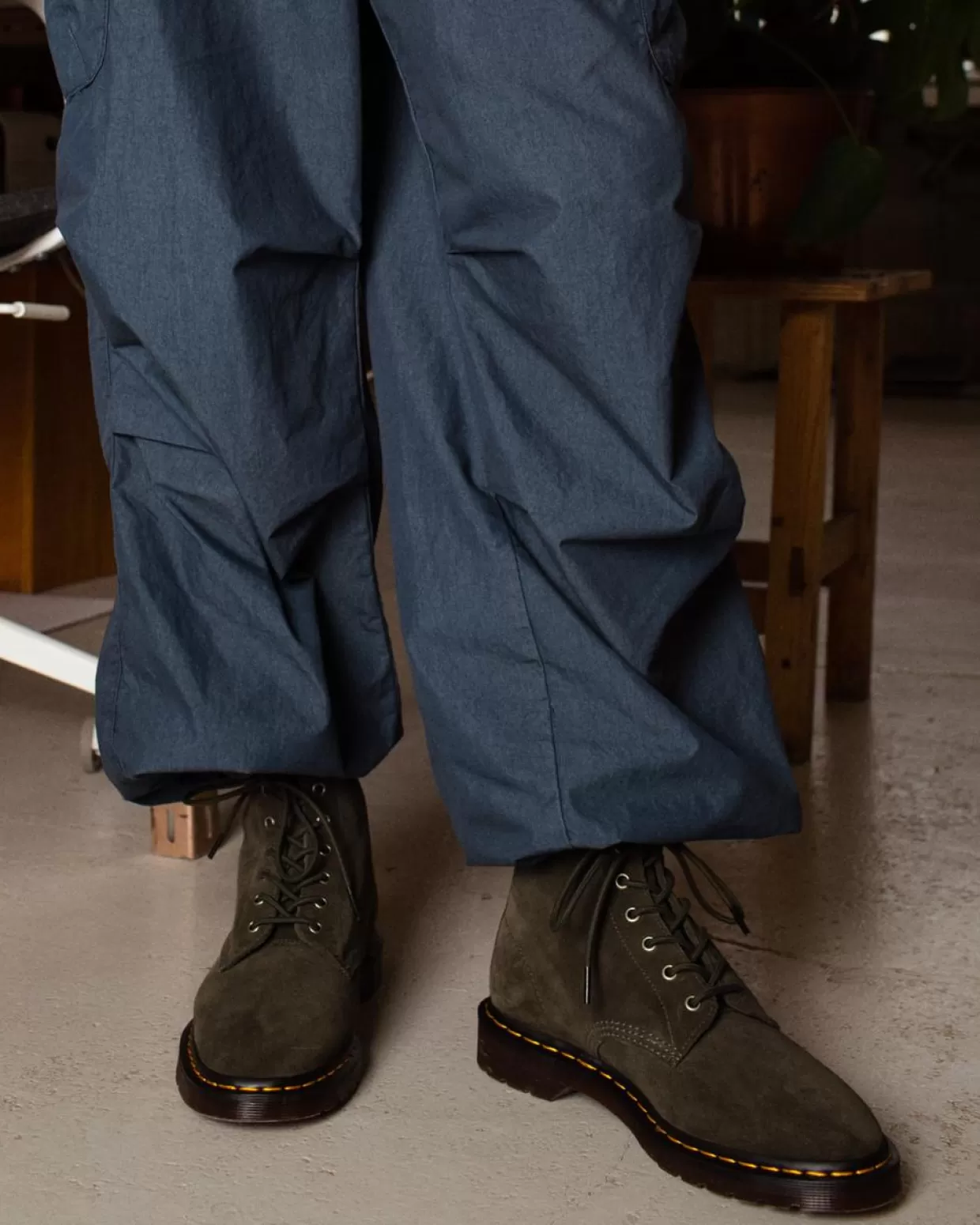 UNISEX Dr. Martens Stivaletti scamosciati 101 Ben in pelle Repello