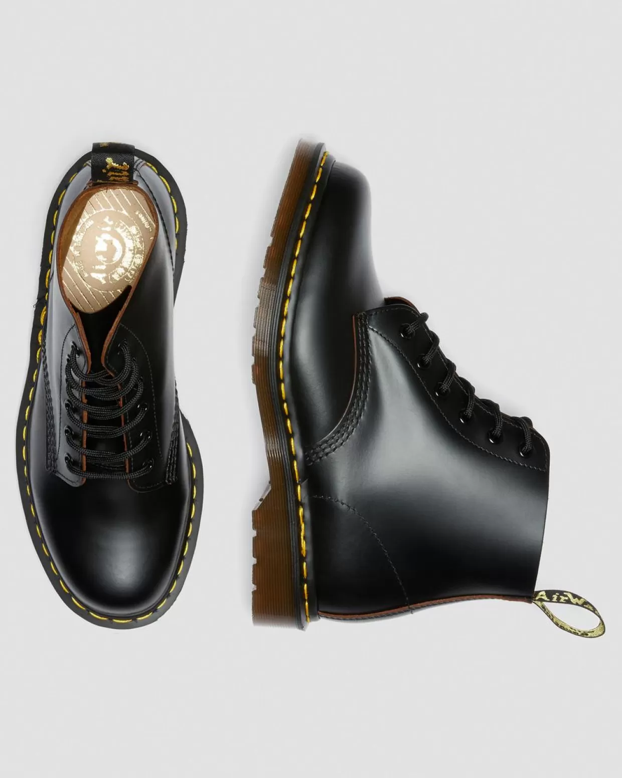 WOMENS Dr. Martens Stivaletti vintage 101 in pelle Quilon