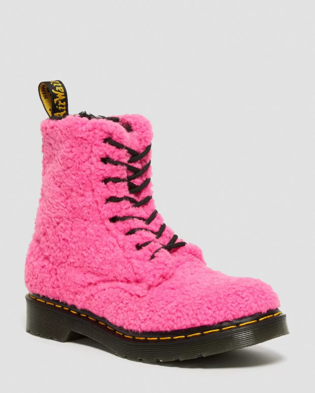 WOMENS Dr. Martens Stivali 1460 Pascal foderati di pelliccia Shearling