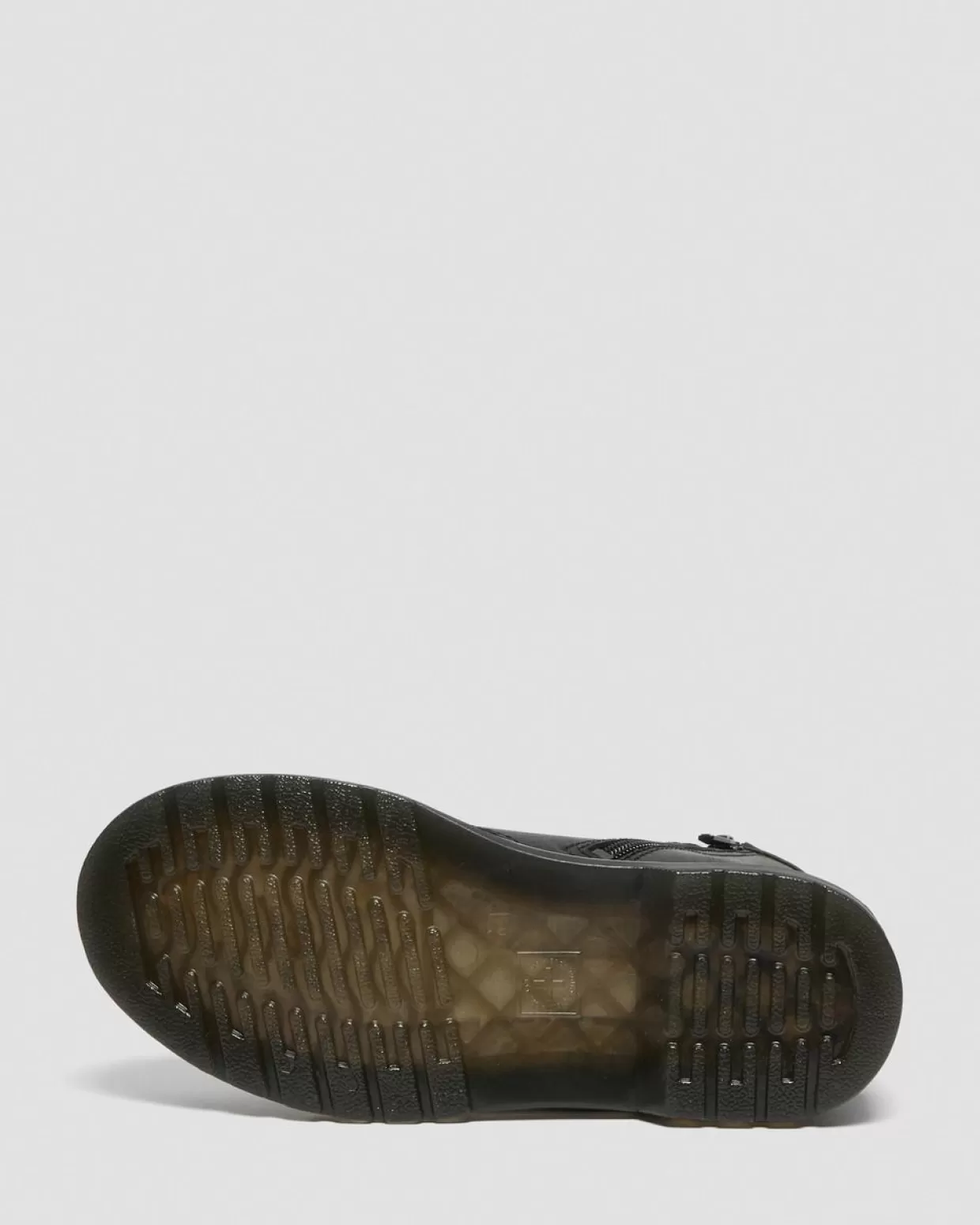 KIDS Dr. Martens Stivali di pelle per bambini con rivestimento di pelliccia sintetica 1460 Serena
