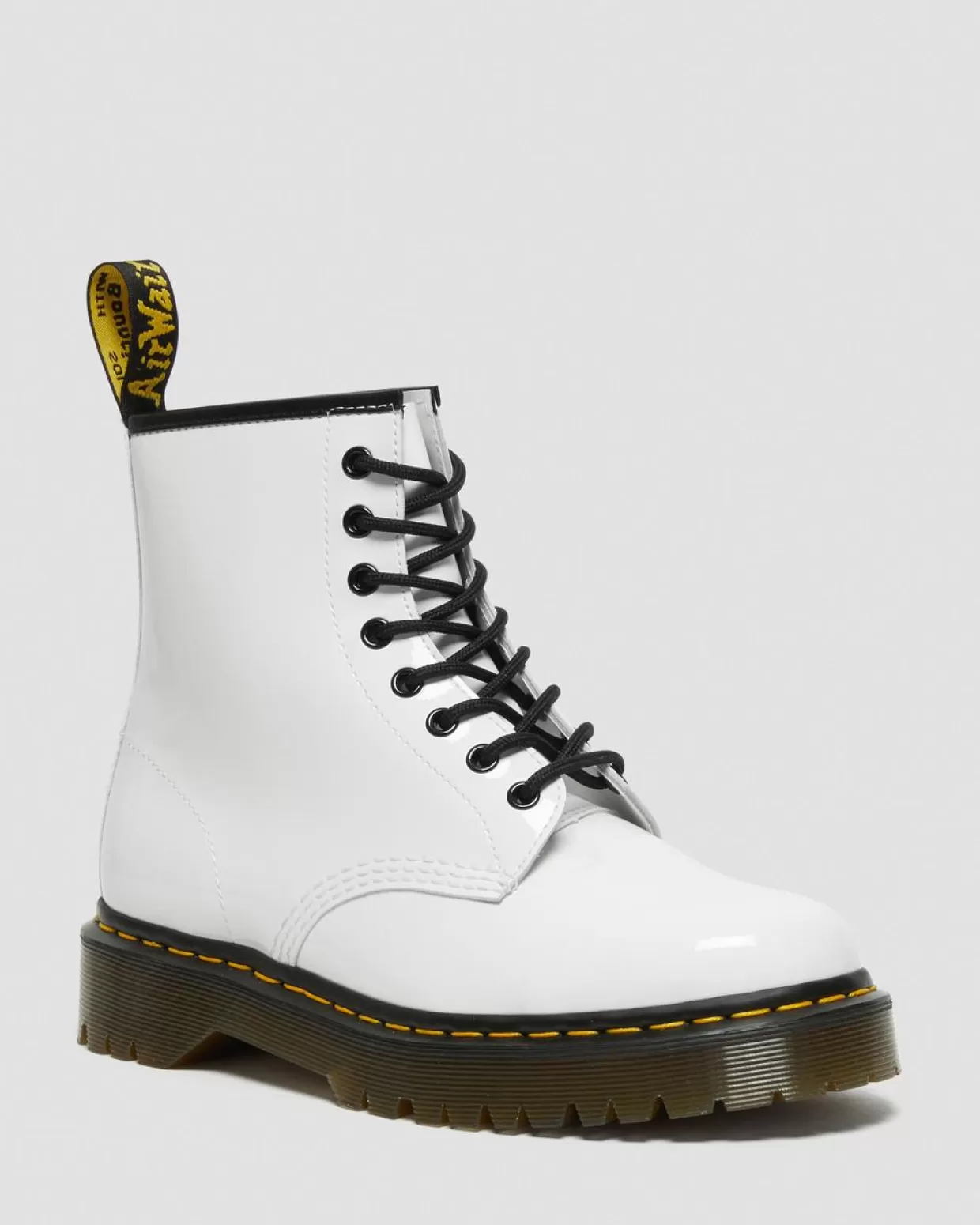 WOMENS Dr. Martens Stivali di vernice 1460 Bex