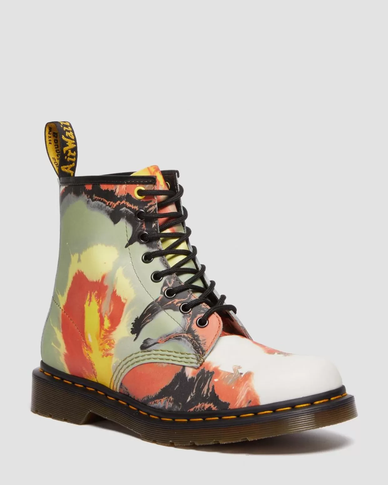 UNISEX Dr. Martens Stivali in pelle 1460 Volcanic Flare