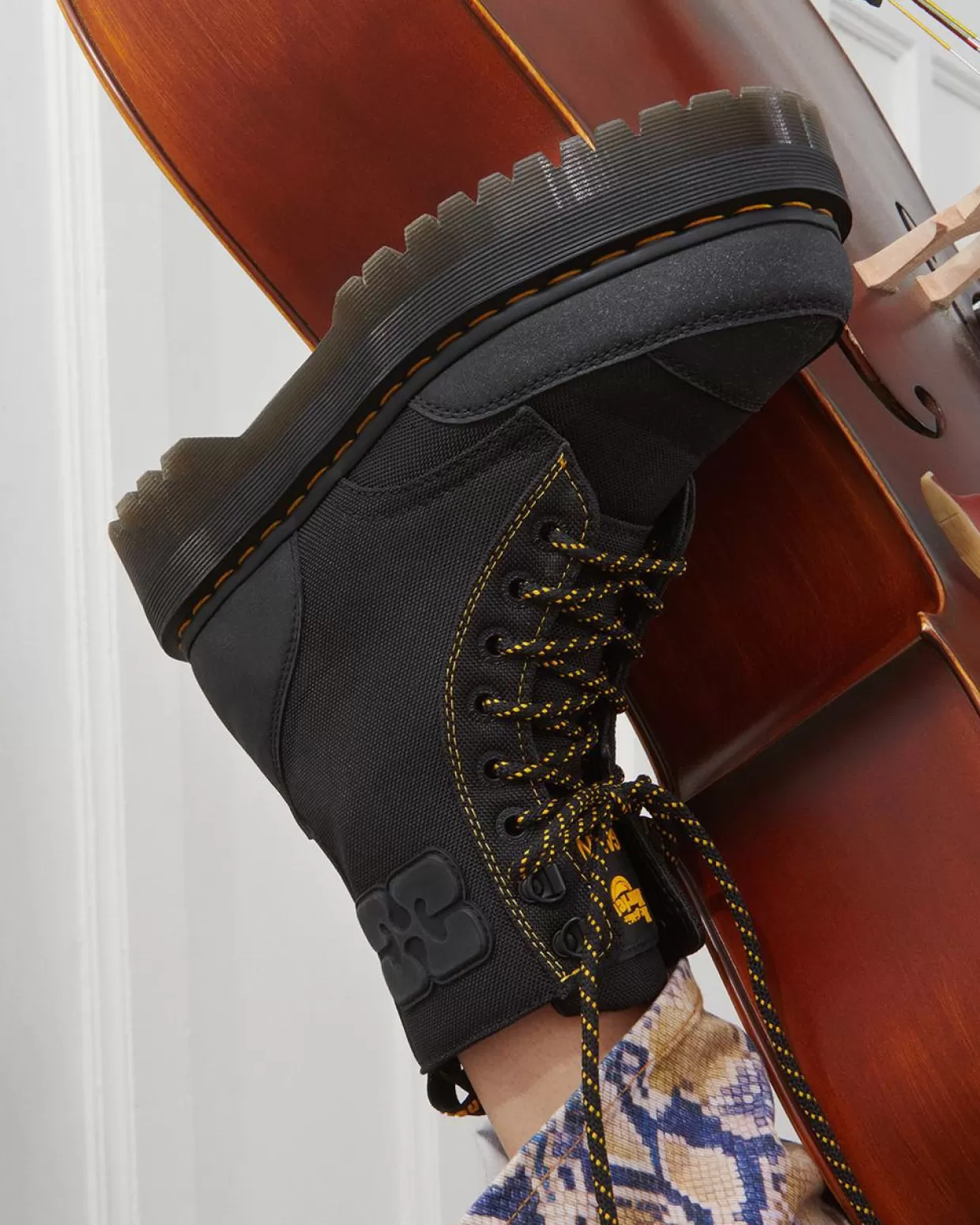 MENS Dr. Martens STIVALI JADON GANNI DI NYLON