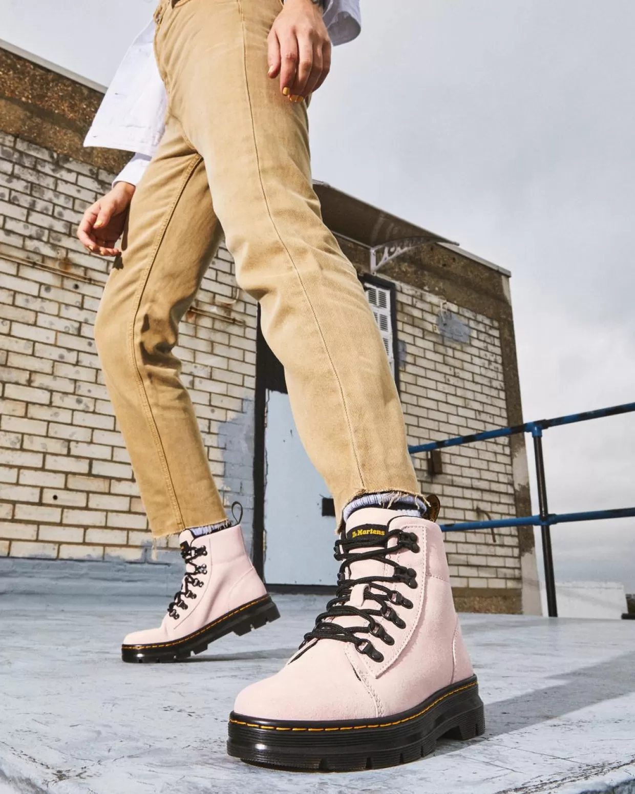 UNISEX Dr. Martens Stivali pelle scamosciata Combs