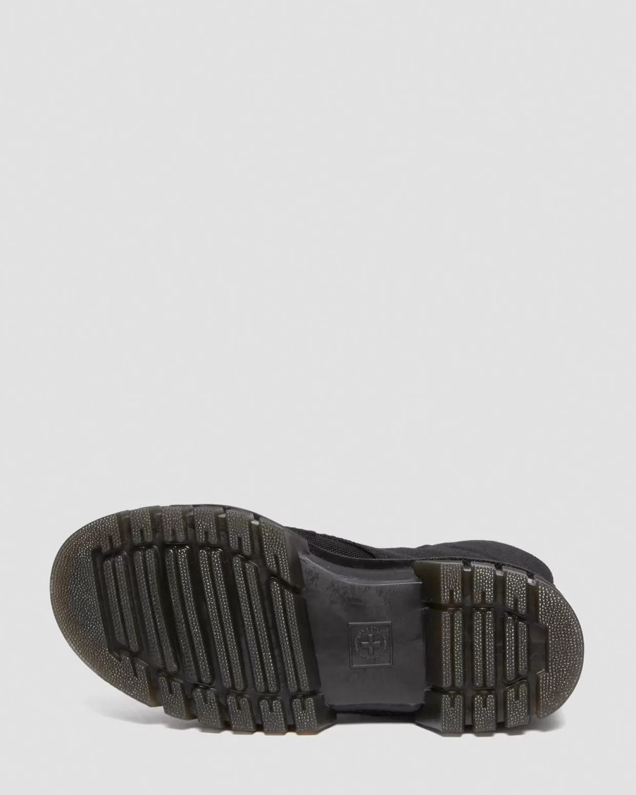 UNISEX Dr. Martens Stivali Platform Audrick in Nylon super resistenti con 10 occhielli