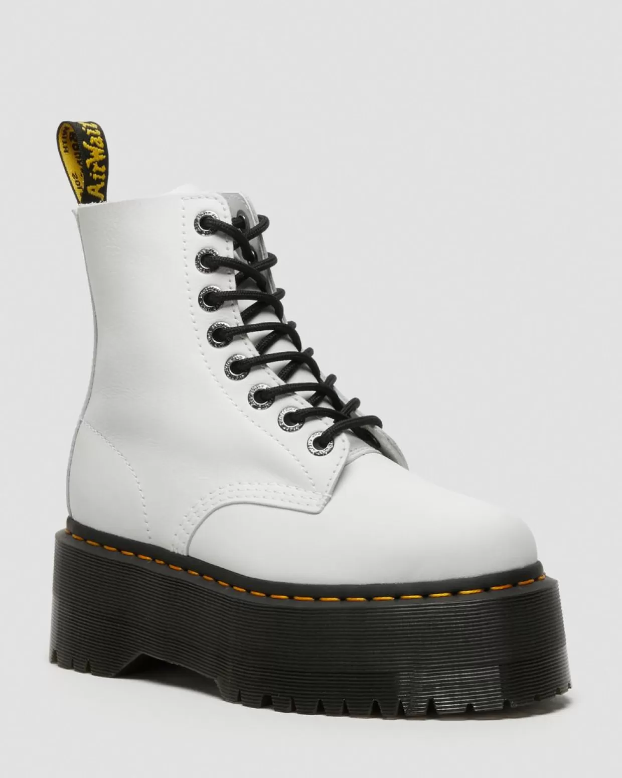UNISEX Dr. Martens Stivali platform di pelle 1460 Pascal Max