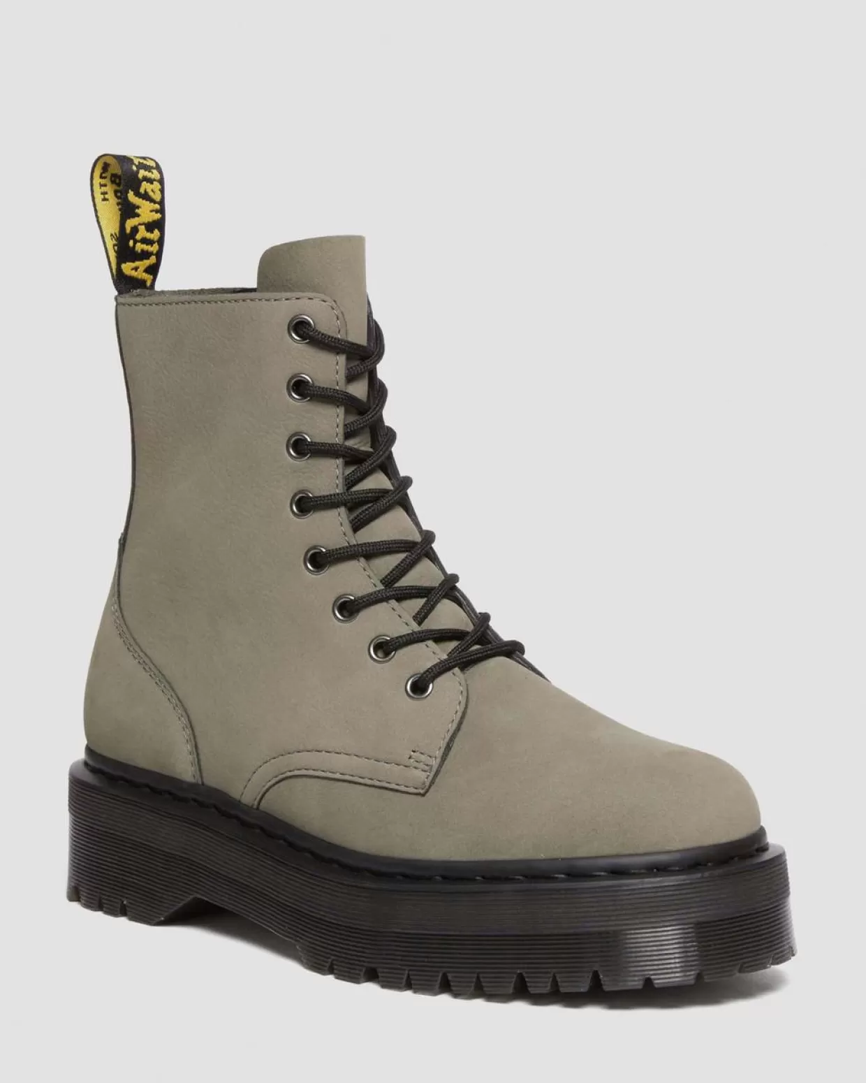 UNISEX Dr. Martens Stivali platform Jadon in nabuk fresato