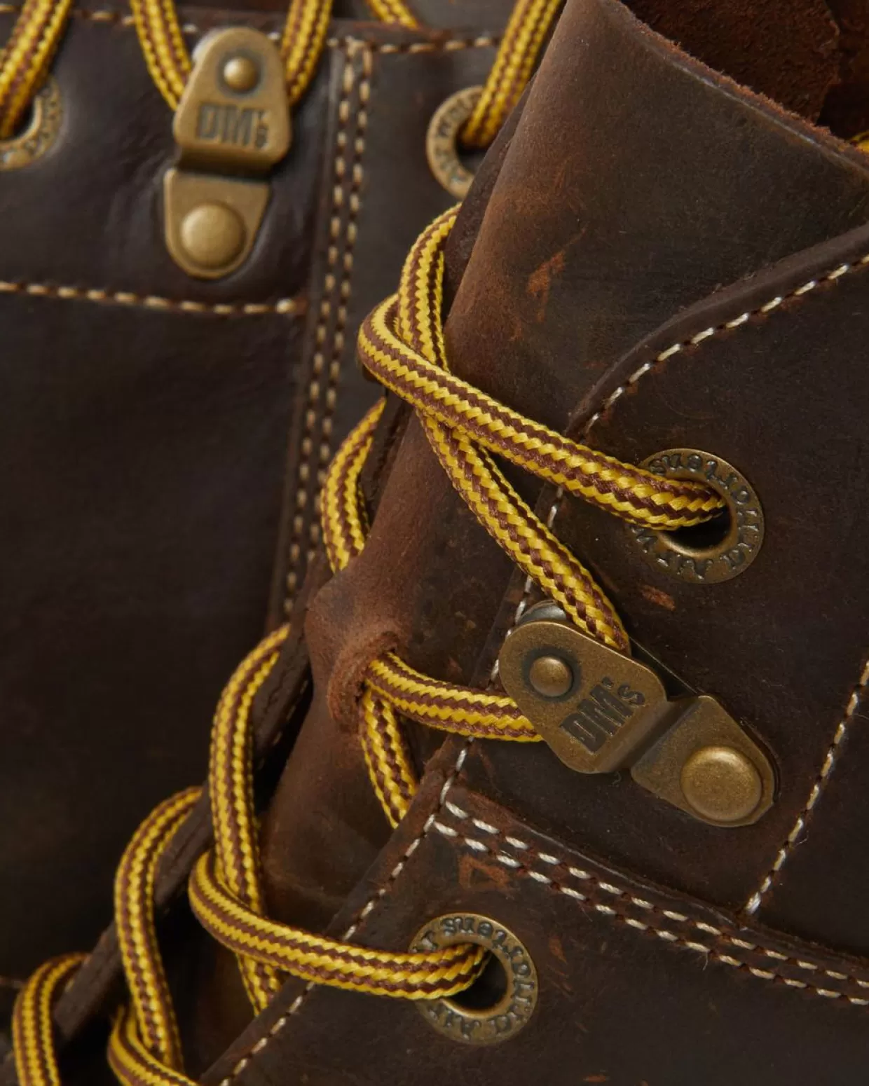 Dr. Martens Stivali platform Monkey Church Arc in pelle Crazy Horse