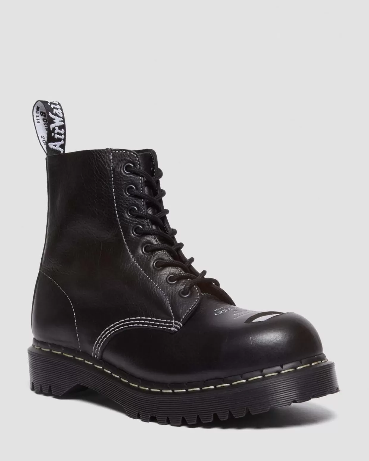 Dr. Martens Stivali stringati 1460 Pascal Bex in pelle con punta in acciaio