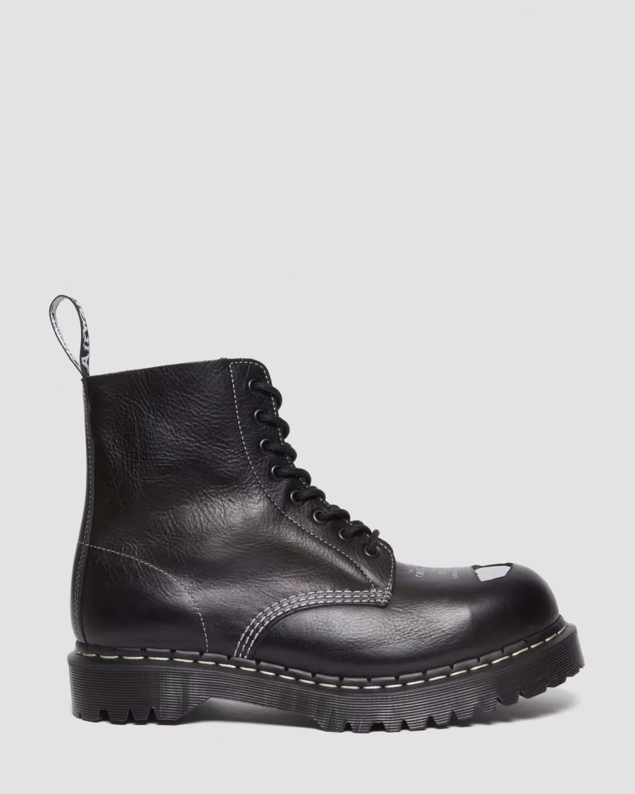 Dr. Martens Stivali stringati 1460 Pascal Bex in pelle con punta in acciaio