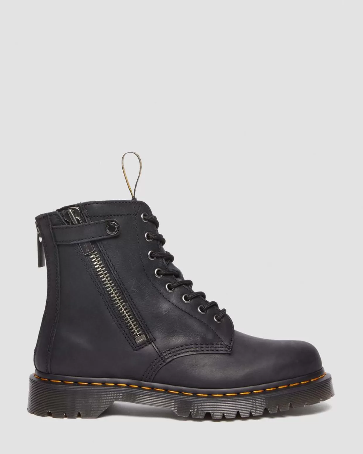 MENS Dr. Martens Stivali stringati 1460 Pascal in pelle Alternative pieno fiore