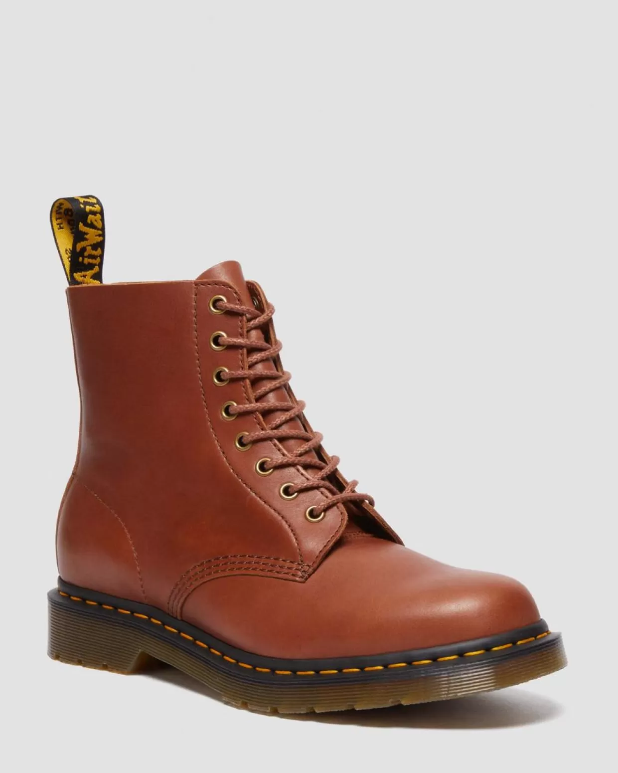 UNISEX Dr. Martens Stivali stringati 1460 Pascal in pelle Carrara