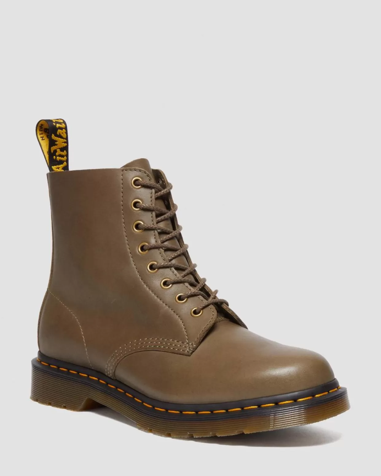UNISEX Dr. Martens Stivali stringati 1460 Pascal in pelle Carrara