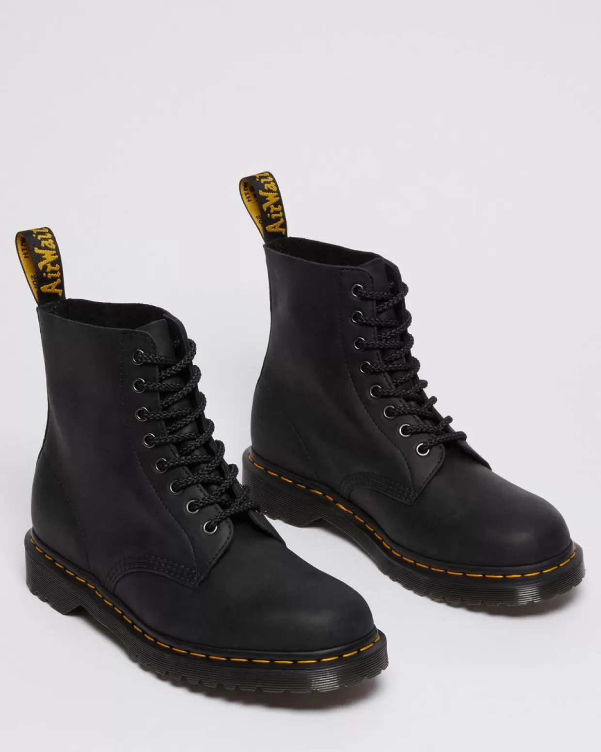 MENS Dr. Martens Stivali stringati 1460 Pascal in pelle cerata pieno fiore