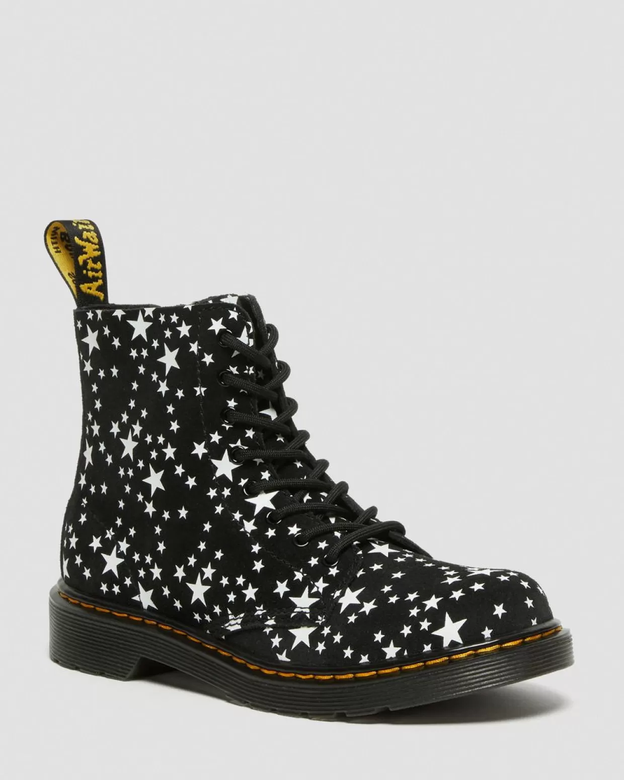 Dr. Martens Stivali stringati 1460 Pascal Star in pelle scamosciata
