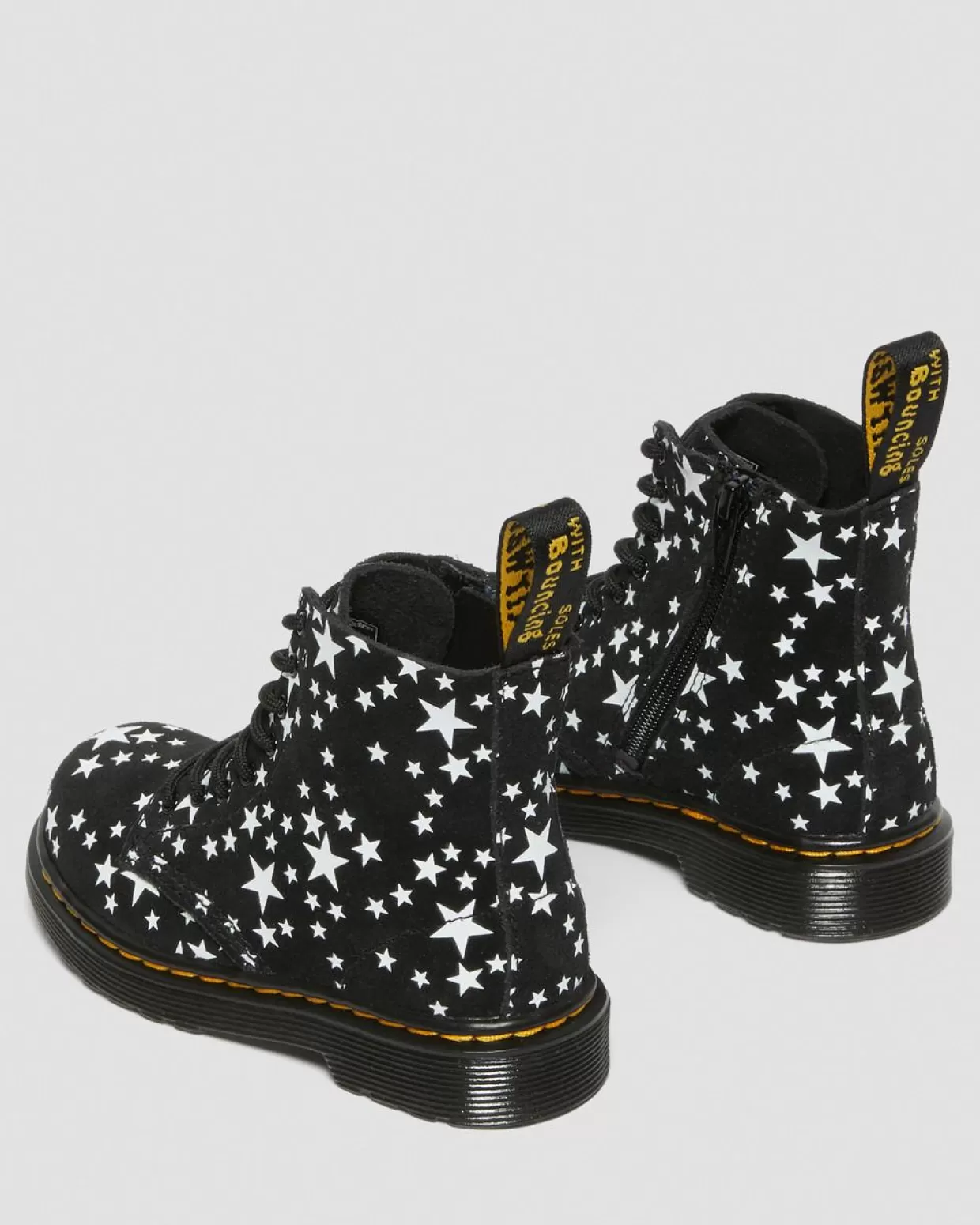 Dr. Martens Stivali stringati primi passi 1460 Pascal Star in pelle scamosciata