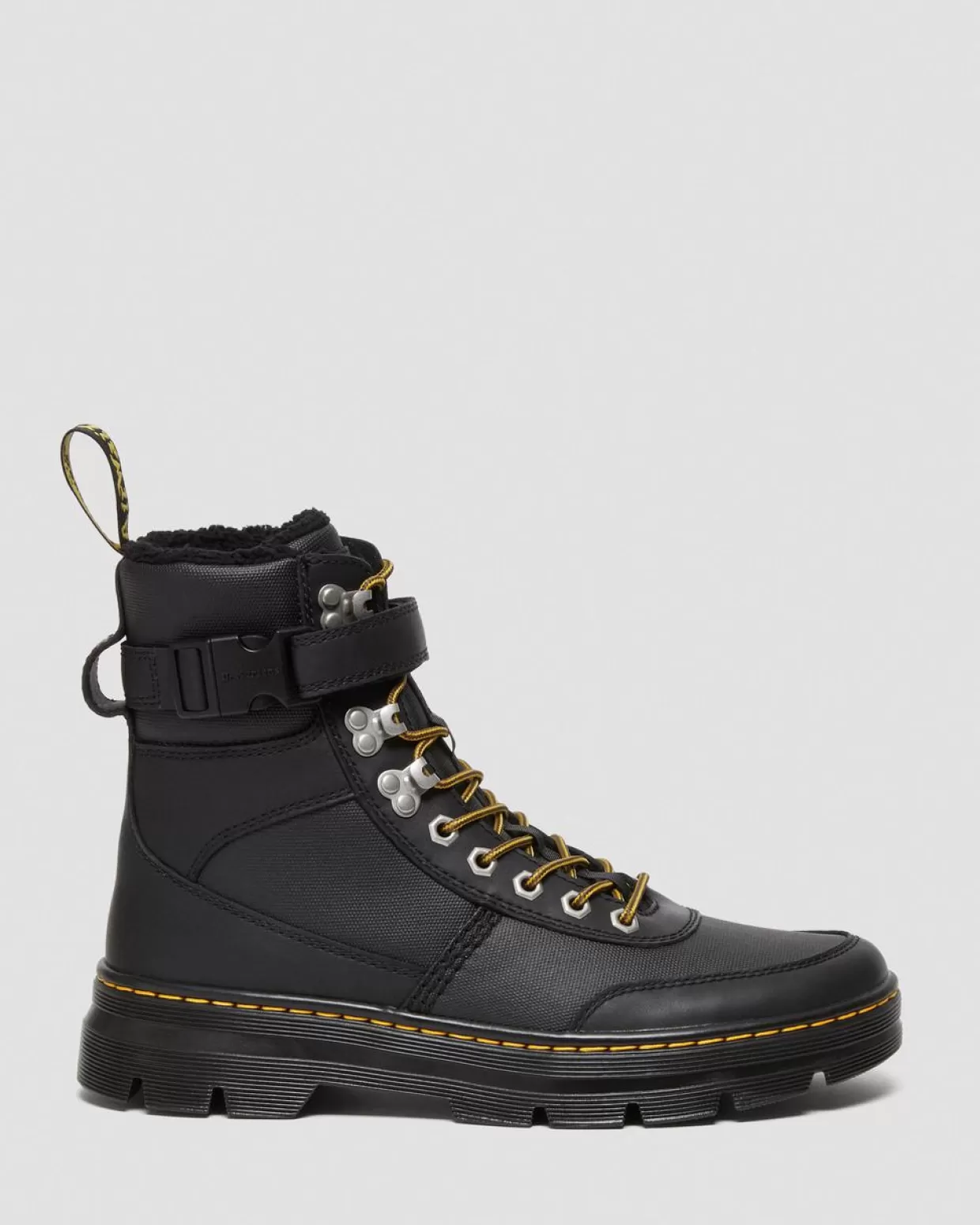 GIFTS Dr. Martens Stivali Utility Combs Tech Con Rivestimento Interno In Pelliccia Sintetica