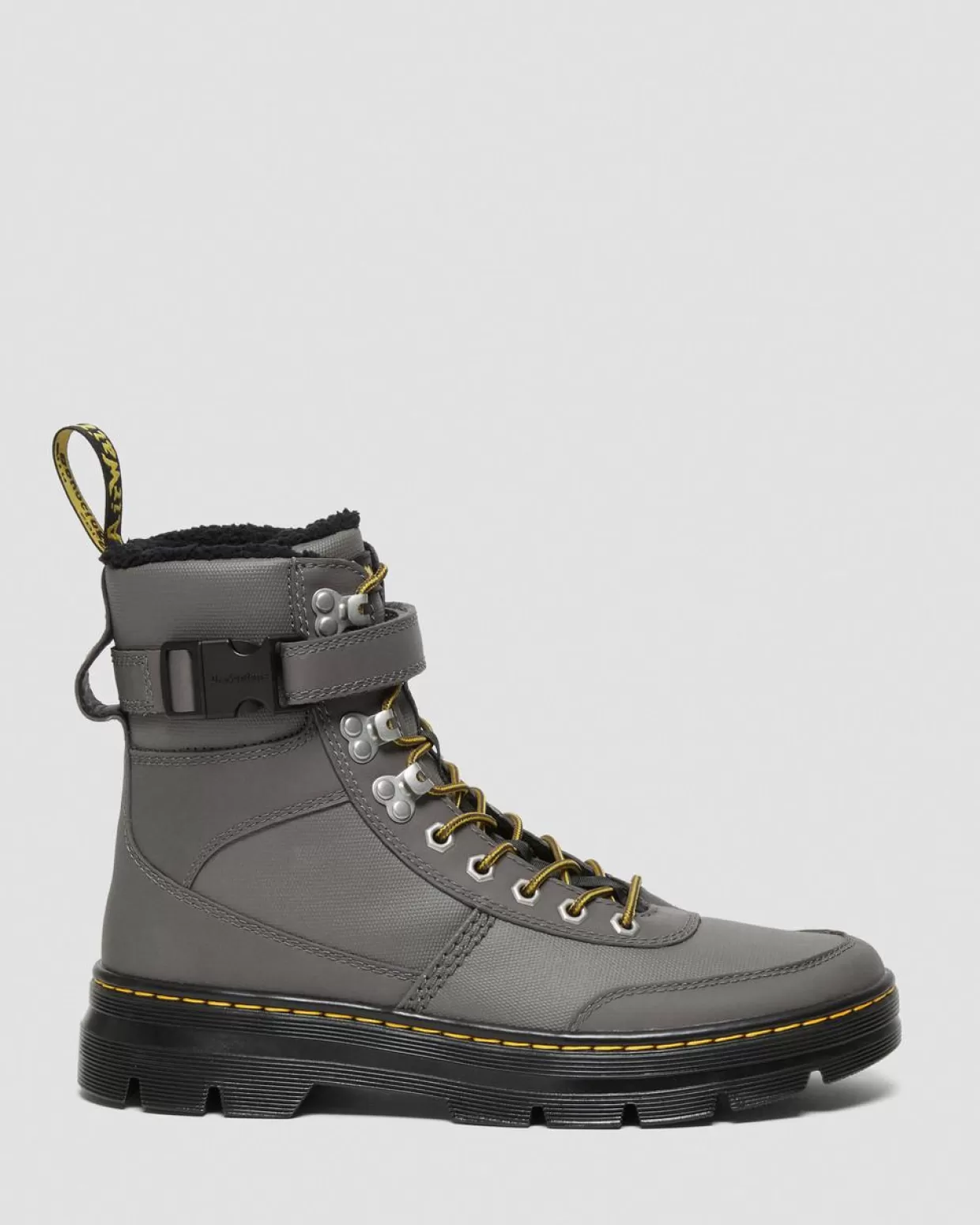 GIFTS Dr. Martens Stivali Utility Combs Tech Con Rivestimento Interno In Pelliccia Sintetica